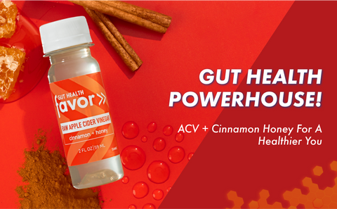 Gut Health Shot: Apple Cider Vinegar + Cinnamon Honey