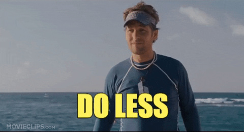 Less but Better